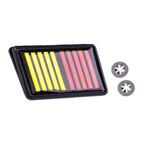 Three Tone 1Pcs Emblem Fit for Mitsubishi RALLIART Lancer Evolution Pajero - Foto 3 di 6