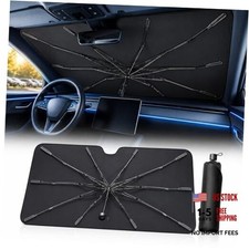 2026 Upgraded Windshield Sun Shade Umbrella for Car, Medium 57"x32"