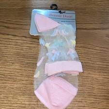 Vintage NOS Bonnie Doon Cotton Blend Stardust Sheer Socks