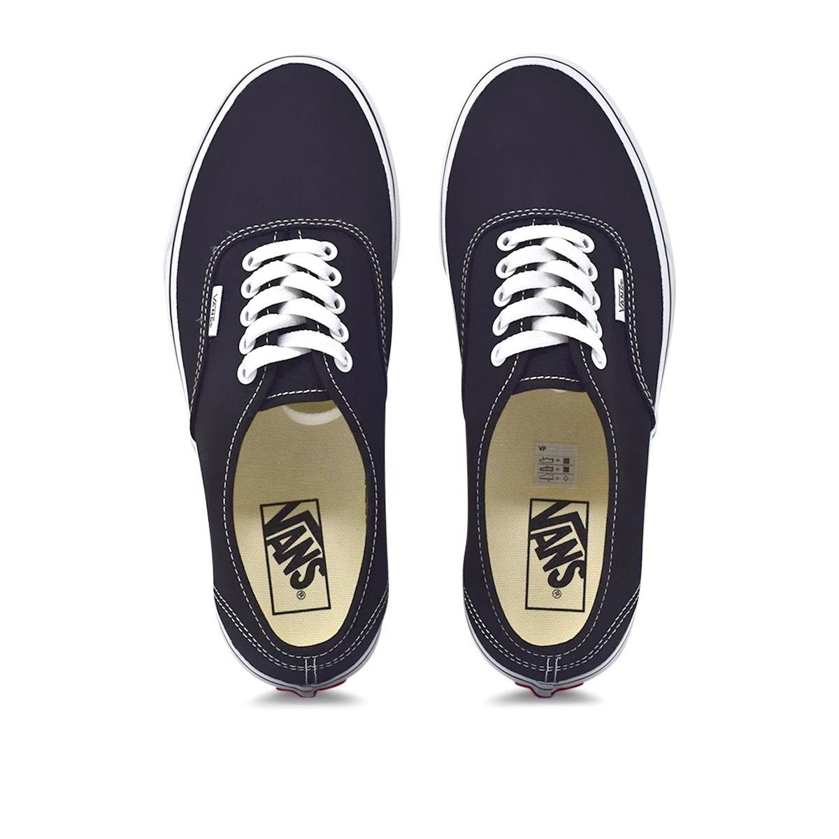 VANS AUTHENTIC CLASSIC SHOES BLACK/WHITE VN000EE3BLK-SIZE MENS 6 / WOMENS 7.5 thumbnail 3