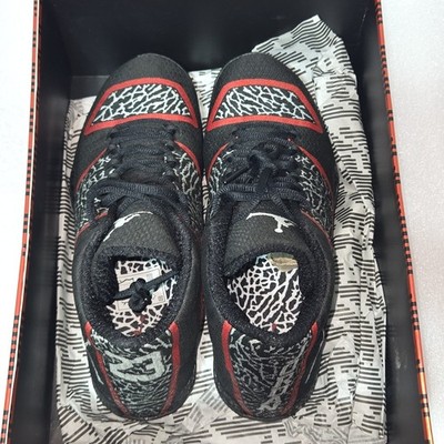 Nike Air Jordan 29 Black Cement Gym Red Men Size 10.5 695515 023