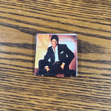 Vintage 1980s Michael Jackson 1.5'' Inch Wanna Be Startin' Somethin' Pin Badge