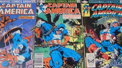 CAPTAIN AMERICA #272 280 285 LOT OF 3 (1982) EPIC MIKE ZECK COVER 1ST APP VERMIN
