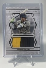 2025 Topps Definitive Manny Machado Jumbo Patch Relic #/50 Padres