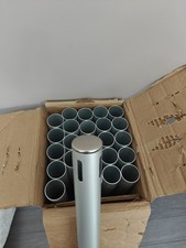 3ft Fixed Upright w/Chrome Cap ALUMINUM PIPE AND DRAPE VERTICAL SLIP-FIT UPRIGHT