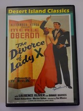 The Divorce of Lady X (DVD, 1938) Laurence Olivier Merle Oberon Classic Comedy