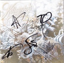 KILLSWITCH ENGAGE group signed (THE CONSEQUENCE) Cd Cover BECKETT BAS AE98040