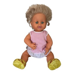 Ancien Poupon RUB A DUB Dolly 42 Cm - Poupée Vintage Années 1970, USA, Marque Idéal