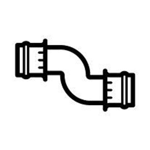 Fits NRF 166345 AIR INTAKE HOSE BMW 1 SERIES 2.0D 05-