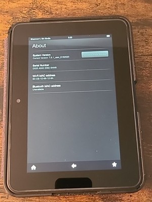Amazon Kindle X43Z60 (2nd Gen) 7'' 16GB