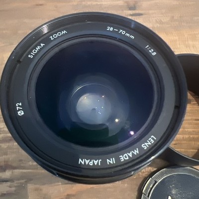 Sigma Zoom Objektiv 28 70 mm f/2,8 Nikon F-Mount Made in Japan