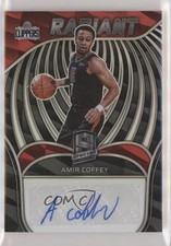 2021-22 Panini Spectra Radiant Signatures 56/99 Amir Coffey #RSI-ACF Auto pe8