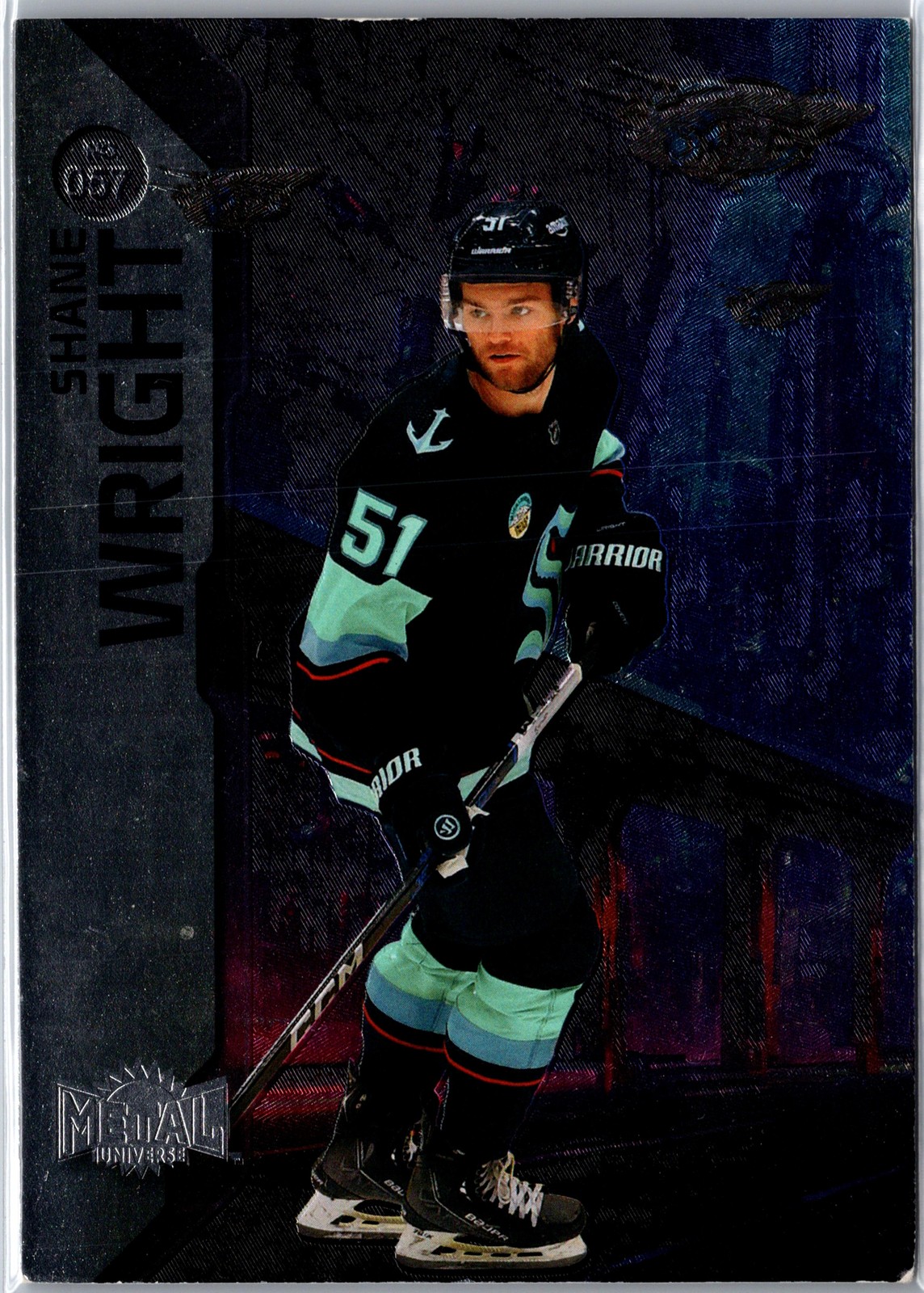 2023-24 SkyBox Metal Universe #057 Shane Wright