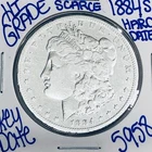 1884 S MORGAN SILVER DOLLAR AUTHENTIC HI GRADE U.S. MINT COIN RARE KEY DATE 5958