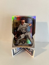 2023 Bowman Draft Chrome 1st Bowman Jason Woodward BDC-97 Brewers Baseball
