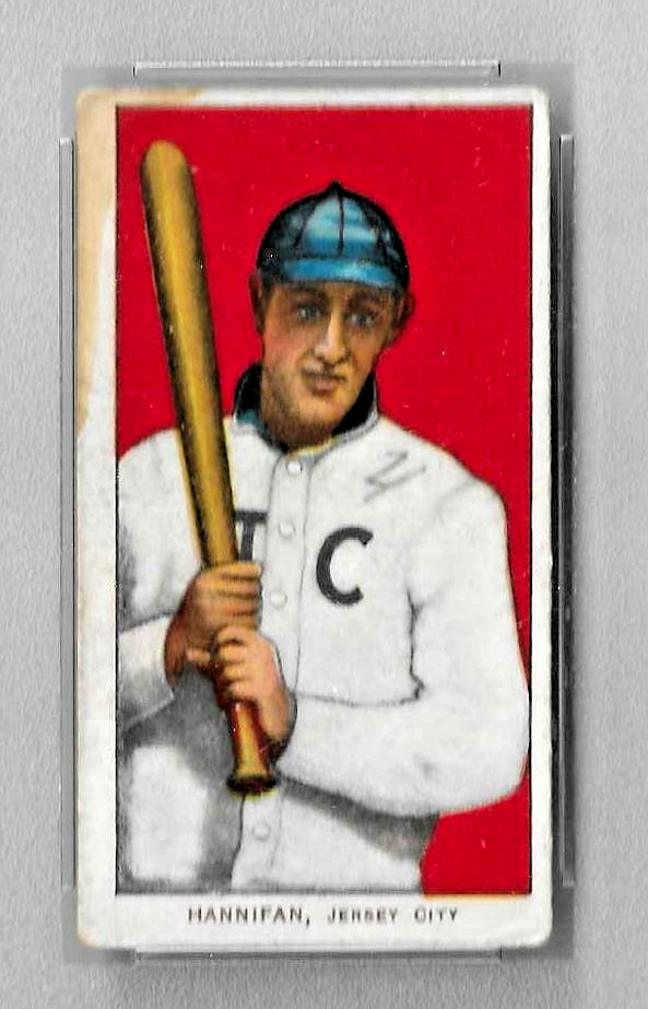 1909-11 T206 PIEDMONT 350 TOBACCO BASEBALL CARD PSA 4 MK JACK HANNIFAN SKEETERS view 3