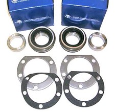 PAIR, Mopar 8.75 8 3/4 MO-400 snap-ring Green wheel bearings Green axle bearings