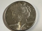 1934 p  Peace Silver Dollar GEM BU   Lot #922