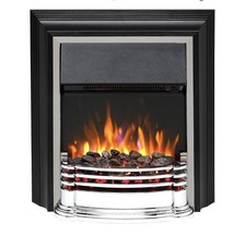 Image of Dimplex Detroit Deluxe Freestanding Electric Fire 2kW Black Open Box-RRP £249