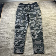 Under Armour Cargo Pants Mens Large Gray Elite Printed Camouflage Sportstyle