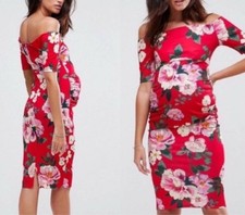 ASOS Maternity Floral Bodycon 6