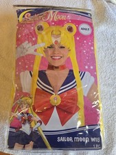 Żeglarz Księżyc Strażnik Halloween Peruka cosplay Świetny stan Styl anime Rzadkość 