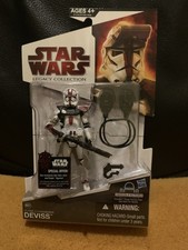 New In Box Star Wars The Legacy Collection Clone Commander Deviss BD37