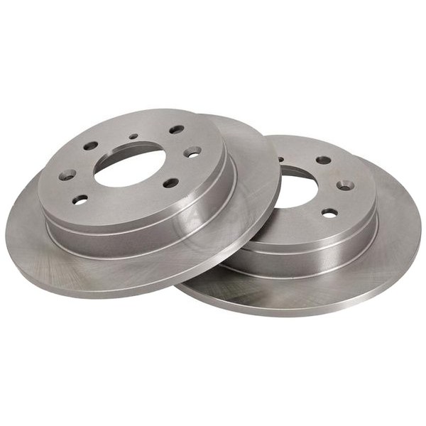 2 Bremsscheiben Voll Ø 254 Mm 10 Mm A.B.S. FüR U.A. Mazda 929-image
