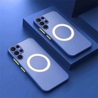ShockProof Magnetic Phone Case For Samsung S25 S26 S24 S23 S22 S21 Ultra Plus FE