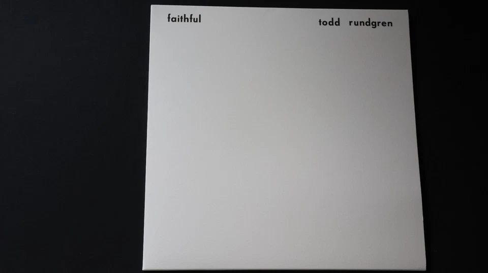 Todd Rundgren – Faithful LP VINYL PROGRESSIVE ROCK 2019 WHITE MOVLP2512 TOP - Bild 4 von 4