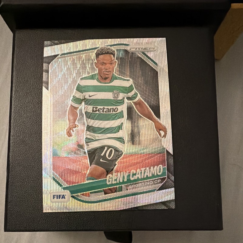 Panini Prizm 2025-26 FIFA Soccer Geny Catamo Sporting CP Base Set #284