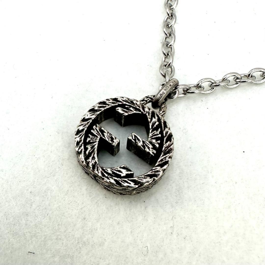GUCCI Interlocking Arabesque Pendant Necklace, Go… - image 10