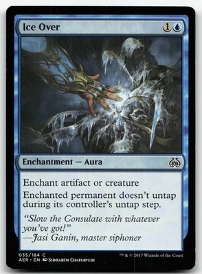 Ice Over 35 Common Aether Revolt Magic: The Gathering Lightly Played