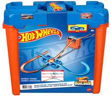 Hot Wheels Bahn Track Builder, Autorennbahn Bauset für Hot Wheels Autos GGP93