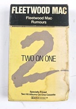 Fleetwood Mac/Rumours 2 On 1 Cassette Rare Cardboard Case 1982 Warner Bros