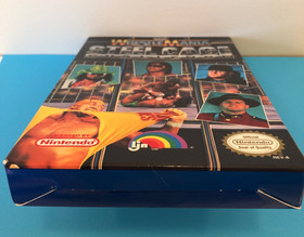 WWF WrestleMania Steel Cage Challenge Nintendo NES - CIB with Poster and manual