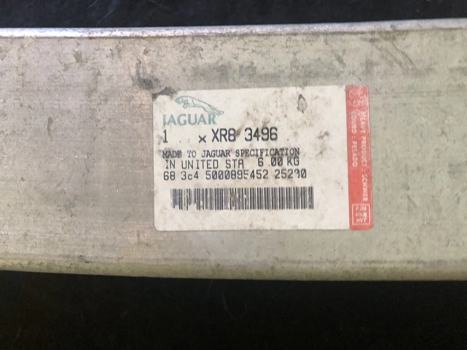 Barra de impacto trasera Jaguar S Type XR83496 2000-2004 NUEVA OEM Foto 2 de 2