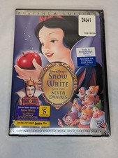 Walt Disney's Snow White the Seven Dwarfs Platinum Edition Factory Sealed DVD