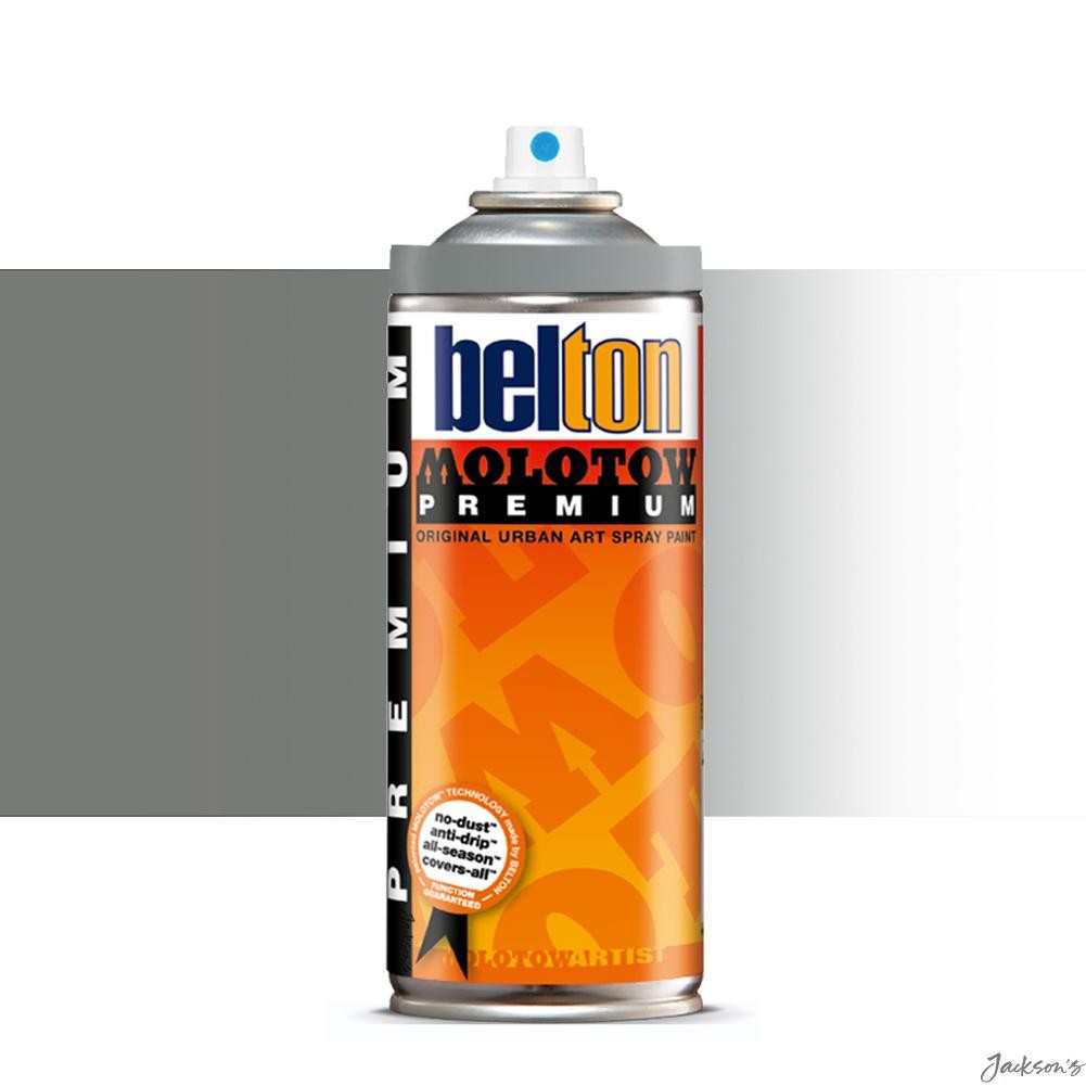 Molotow Belton Premium Spray Paint 400ml Middle Grey Neutral Transparent 250