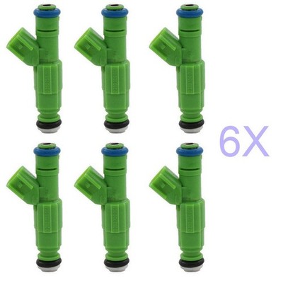 For Caravan Chrysler & Country V6 3.3L 0280156007 6Pcs Fuel Injector #hj
