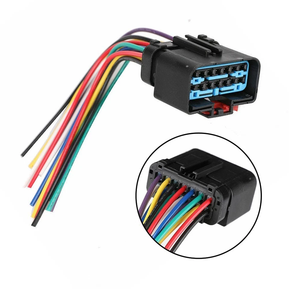 2x Conector de arnés de puerta para Jeep Grand-Cherokee alta calidad Foto 4 de 4