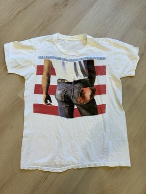 Vintage 1984 Bruce Springsteen Born In USA Tour T Shirt Single Stitch Size S/M
