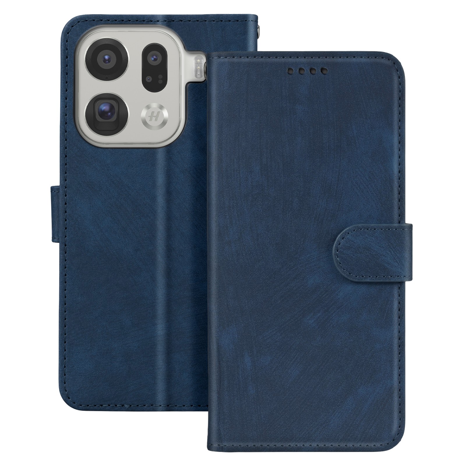 Étui pour Oppo Find X9 Pro rabat support vidéo et fente carte bleue