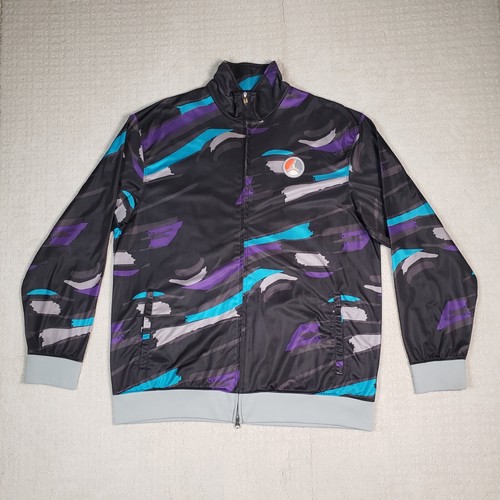 Jordan V Track Jacket Mens Large Black 
