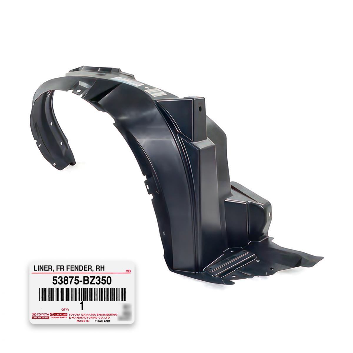 LINER PLASTIC INNER FENDER RH RIGHT FIT TOYOTA VELOZ AVANZA 2022