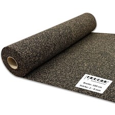 Gummikork Trittschalldämmung von uficell, Stärken: 2-8 mm Stärke - bis 22 dB(A)