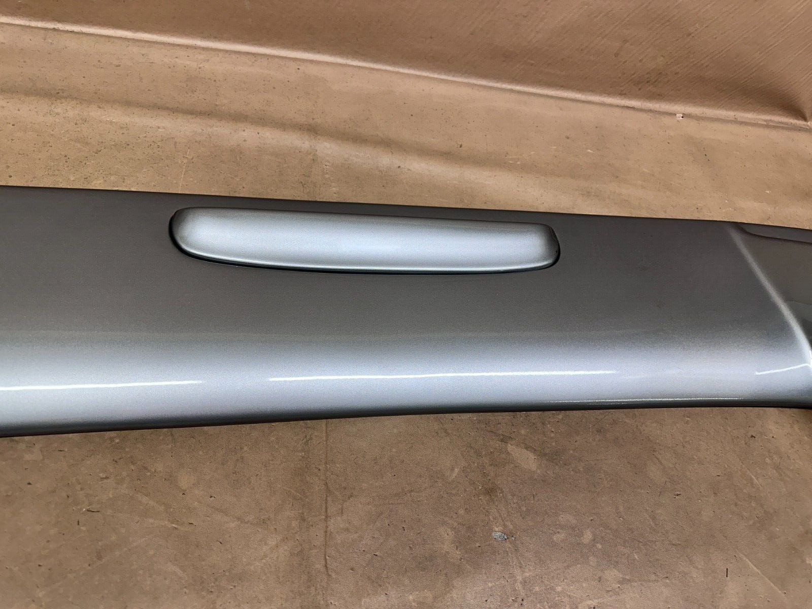 Aston Martin Porsche Ferrari Rear Trunk Spoiler Wing w/ Third Light Fiberglass