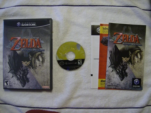 Zelda Twilight Princess complete Nintendo GameCube  No Reserve