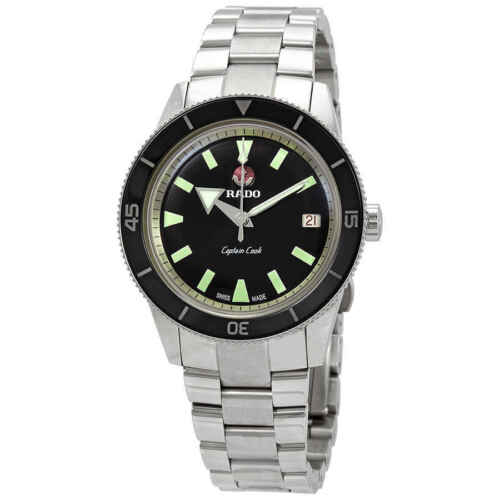 Rado HyperChrome Captain Cook Automatic Black Dial Men's Watch R32500153 - Picture 1 of 3
