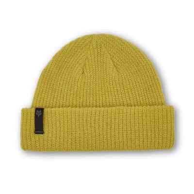 FOX RACING MACHINIST BEANIE LIME FOX CASUAL HAT